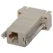 DE9 Female to RJ45 Female