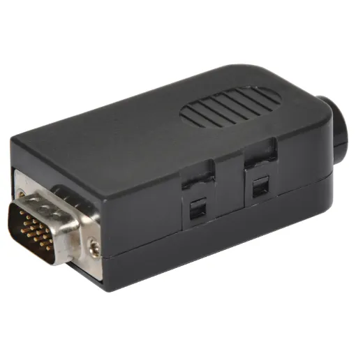With this DE15/VGA D-Sub breakout users can make their own custom DE15 wiring interfaces with ease. The casing houses a PCB with screw terminal blocks suitable for use with stranded or solid core copper wire. Once wired up, you can clip the casing closed securely - it can be reopened if require using a small screw driver.
