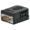 With this serial terminal block breakout users can make their own custom DE-9 serial interfaces with ease. The casing houses a PCB with screw terminal blocks suitable for use with stranded or solid core copper wire. Once wired up, you can clip the casing closed securely - it can be reopened if require using a small screw driver.