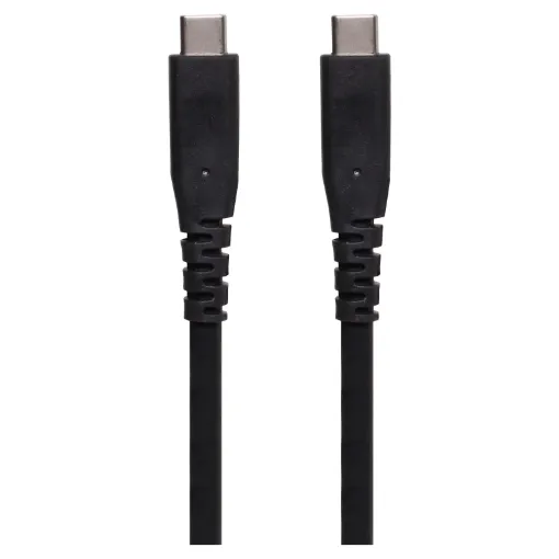 This USB C cable is designed for both data and video transmission.