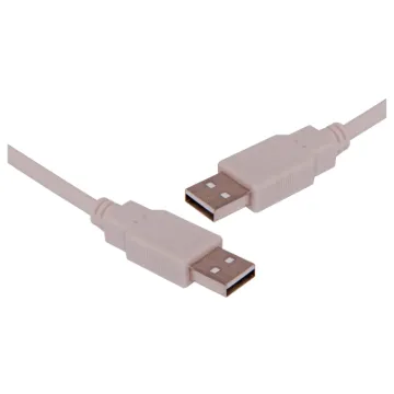 USB 2.0 patch lead type A to type A. 3m length.