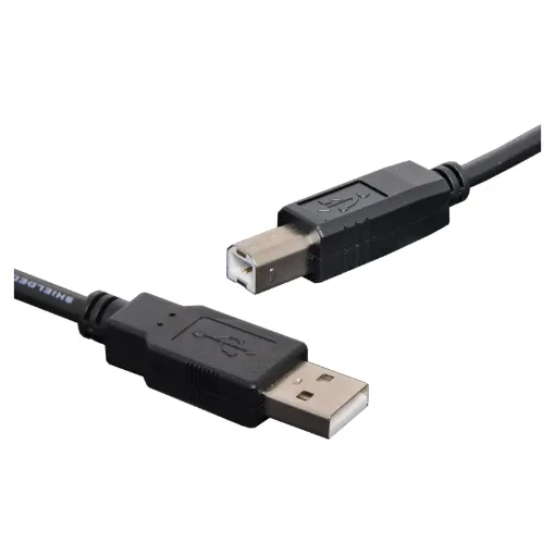USB peripheral cable. Conforms to USB2.0 specification.