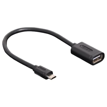 Turns your mobile phone into a USB host allowing you to directly plug in a USB flash drive, keyboard or mouse. 15cm.