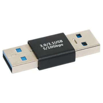USB A male to USB A male joiner.