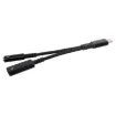 This USB-C charging cable and headphone adaptor allows you to not only listen to music but also charge your phone. The adaptor provides 60W PD charging passthrough.