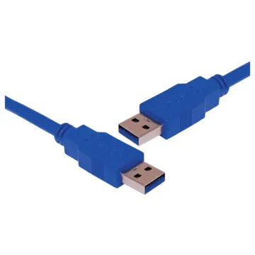 High speed USB 3.0 lead. Type A Male to Type A Male.
