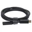 This type-C to type C USB cable features USB 3.2 Gen 2 compatibility and can be used to connect and power a variety of USB type C equipped devices.