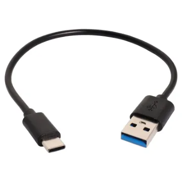 USB 2.0 Type A Male to Type C Male 
Length: 15cm