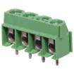 Dove-tail grooves enable these terminal blocks to be ganged together in any combination. With spring steel wire protect terminals. 
300V AC rated. 
Cable size 0.5-2mm2