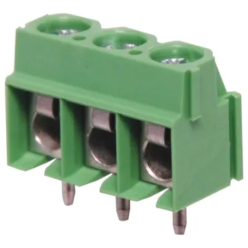 Dove-tail grooves enable these terminal blocks to be ganged together in any combination. With spring steel wire protect terminals. 

NOTE: P2032B and P2033B range are not compatible with P2032A and P2033A.

300V AC rated. 
Cable size 0.5-2mm2