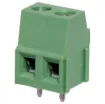 5mm Pitch
Dove-tail grooves enable these terminal blocks to be ganged together in any combination. With wire protect terminals. Rated at 20A at 300V AC.