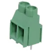 6.35mm Pitch 
Dove-tail grooves enable these terminal blocks to be ganged together in any combination. With wire protect terminals. Rated at 30A at 300V AC.

Cable size: 0.5-3.6mm2