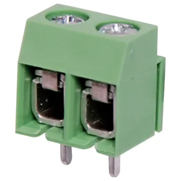 5mm Pitch
Dove-tail grooves enable these terminal blocks to be ganged together in any combination. With spring steel wire protect terminals. All 300V AC rated..