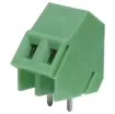 5mm Pitch
Dove-tail grooves enable these terminal blocks to be ganged together in any combination. With wire protect terminals. Rated at 20A at 300V AC.