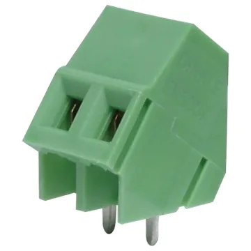 5mm Pitch
Dove-tail grooves enable these terminal blocks to be ganged together in any combination. With wire protect terminals. Rated at 20A at 300V AC.
