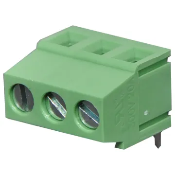 5mm Pitch. Dove-tail grooves enable these terminal blocks to be ganged together in any combination. With rising clamp type wire protect terminals. Rated at 20A at 300V AC.