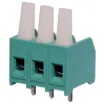 5mm Pitch. With wire protect terminals.  Rated at 10A at 300V AC.  Cable hole entry size is 0.5 to 1.0mm2 or 22 to 18AWG.
Can be mounted side-by-side to give many combinations.  Unique new cam-lever design eliminates the need for screwdrivers.  Cable conn