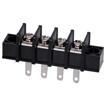 Pin Spacing: 9.5mm
Current Rating: 15A at 250V
Solder Lugs: Tin Plated Brass
Screw: Nickel Plated Steel
Housing: Thermoplastic UL94V-O, Black