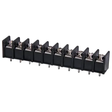 Pin Spacing: 8.25mm
Current Rating: 15A at 300V
Solder Pins: Tin Plated Brass
Screw: Nickel Plated Steel
Housing: Polyamide UL94V-O, Black