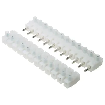 12 way 450V @ 6A rated terminal block pair.