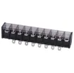 Pin Spacing: 9.5mm
Current Rating: 20A at 300V
Solder Lugs: Tin Plated Brass
Screw: Nickel Plated Steel
Housing: Thermoplastic UL94V-O, Black