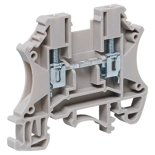 Designed to be ganged together to form as many poles as required to suit your application. Suitable for 35mm top hat and asymmetrical &quotG&quot Type DIN rail mounts. 600V rated.