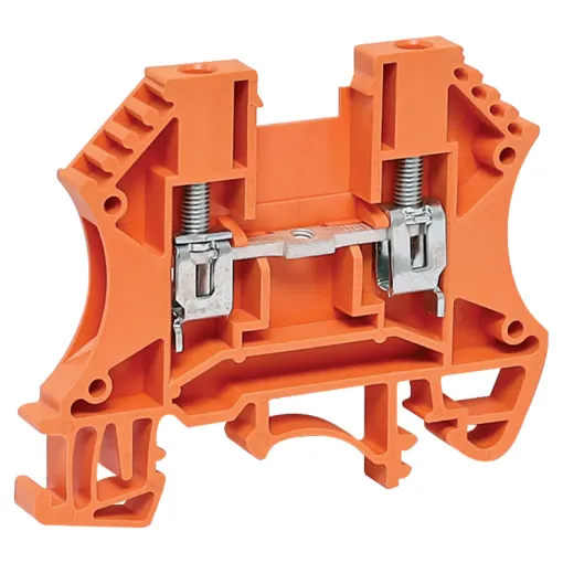 Designed to be ganged together to form as many poles as required to suit your application. Suitable for 35mm top hat and asymmetrical “G” Type DIN rail mounts. 600V rated.