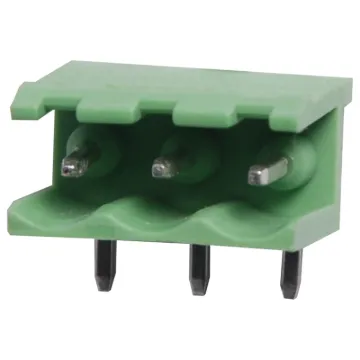 3 Way.
Horizontal Mount.
90 Degree Pins
Rated 10A at 300V