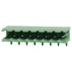 8 Way.
Horizontal Mount.
90 Degree Pins
Rated 10A at 300V