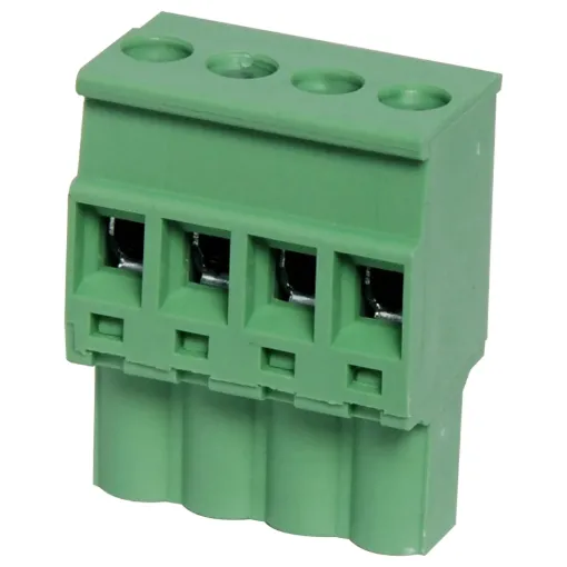 Screw Terminal Plugs
Rated 10A at 300V.
Cable hole entry size up to 4mm2 or 12AWG.