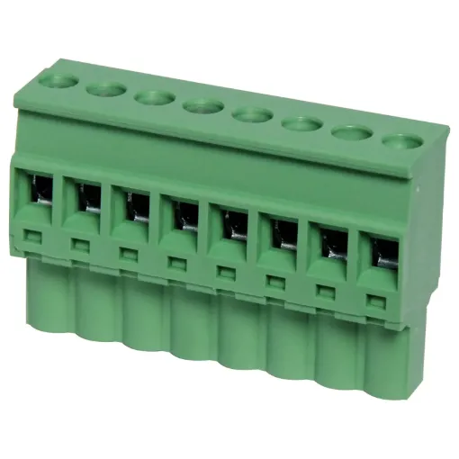 Screw Terminal Plugs
Rated 10A at 300V.
Cable hole entry size up to 4mm2 or 12AWG.