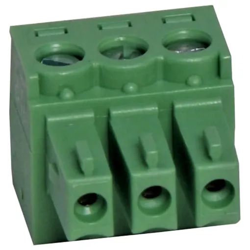 Screw Terminal Plugs
Rated 8A at 150V.
Cable hole entry size up to 1.5mm2 or 28-16AWG.