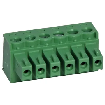 Screw Terminal Plugs
Rated 8A at 150V.
Cable hole entry size up to 1.5mm2 or 28-16AWG.