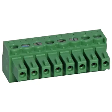 Screw Terminal Plugs
Rated 8A at 150V.
Cable hole entry size up to 1.5mm2 or 28-16AWG.