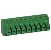9 Way.
Screw Terminal Plugs
Rated 8A at 150V.
Cable hole entry size up to 1.5mm2 or 28-16AWG.