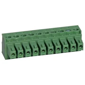 Screw Terminal Plugs
Rated 8A at 150V.
Cable hole entry size up to 1.5mm2 or 28-16AWG.