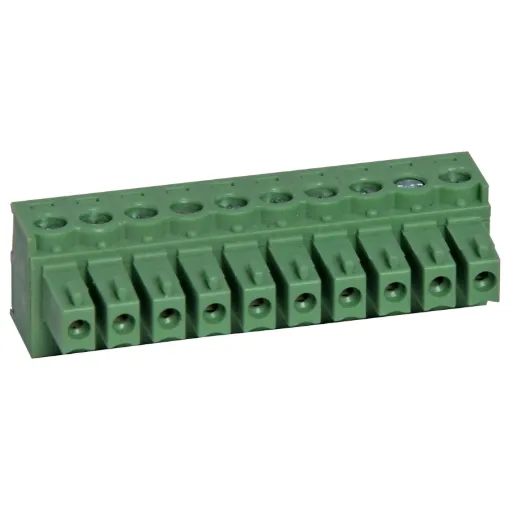 Screw Terminal Plugs
Rated 8A at 150V.
Cable hole entry size up to 1.5mm2 or 28-16AWG.