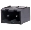 Constructed from high temperature plastic suitable for reflow soldering. 

Vertical Mount Boxed
Rated 10A at 300V