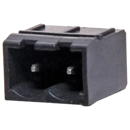 Constructed from high temperature plastic suitable for reflow soldering. 

Vertical Mount Boxed
Rated 10A at 300V