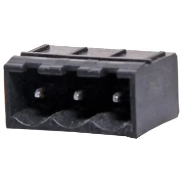 Constructed from high temperature plastic suitable for reflow soldering. 

Vertical Mount Boxed
Rated 10A at 300V
PCB pin diameter 1.2mm.