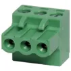 Offset screw terminal plugs.
3 Way.
Rated 10A at 300V.
Cable hole entry size up to 4mm2 or 12AWG.