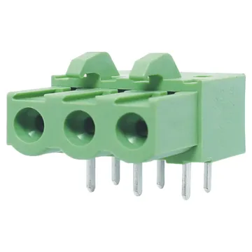 Pitch: 5.08mm
Rated 12A at 300V
Horizontal Mount