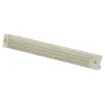 Moulded glass-filled polyester connectors to DIN 41612 with gold contacts. The plug moulding houses single piece 90 deg. Angled pins on a 0.1 inch pitch between rows, allowing horizontal mounting on Eurocards whilst the mating sockets have flow solde