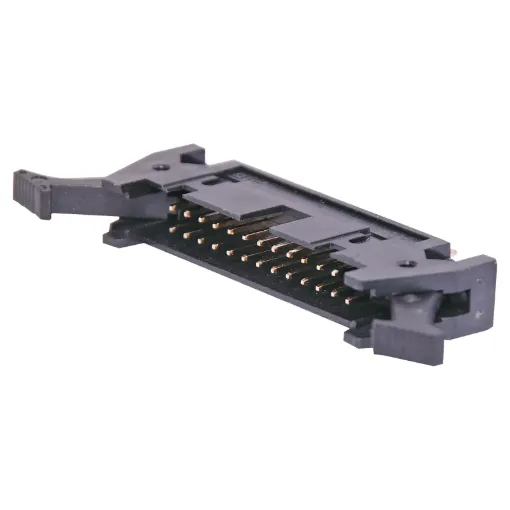 Contact Resistance: 30M Ohm max @ 100mA DC
Insulator Resistance: 1000M Ohm @ 500V DC
Current Rating: 1 A
Contact Material: Gold plated brass
Housing: PBT & 30% Glass Fibre