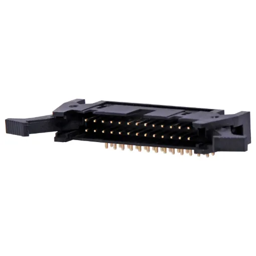 Contact Resistance: 30M Ohm max @ 100mA DC
Insulator Resistance: 1000M Ohm @ 500V DC
Current Rating: 1 A
Contact Material: Gold plated brass
Housing: PBT & 30% Glass Fibre