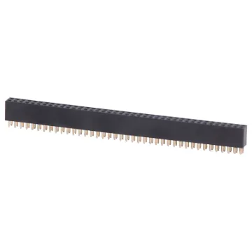 Gold Plated Contacts 2.54mm Spacing. 8.5mm high.