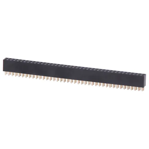 Gold Plated Contacts 2.54mm Spacing. 8.5mm high.