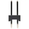 Single and dual row models available in straight or 90 pin types. Both have 2.54mm pin spacing. Gold Plated Contacts