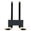 Dual row model available with SMD pins. Both have 2.54mm pin spacing. Gold Plated Contacts