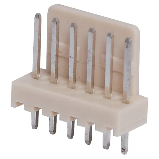 6 Way.
PCB Mount.
Straight Pins.
Rated at 3A.